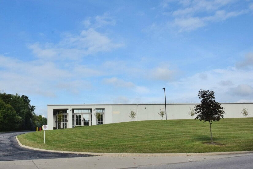 A picture of James and James's US fulfilment centre in Columbus, Ohio.