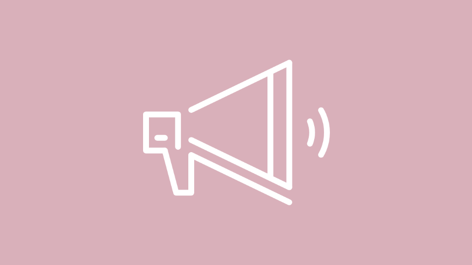 An icon of a megaphone: a metaphor for getting traffic to your online store