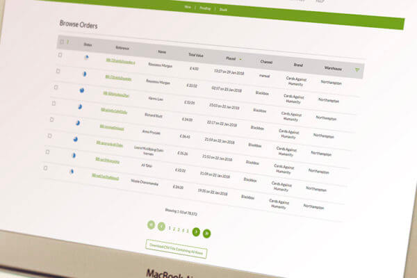 eCommerce fulfilment