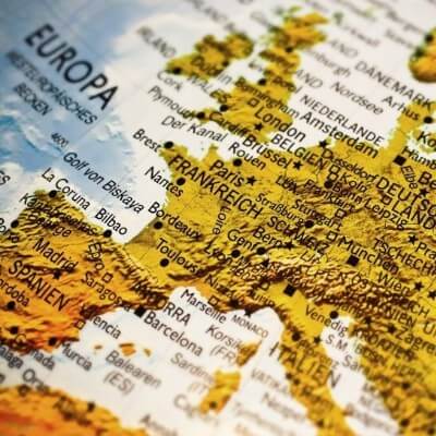 A map of Europe