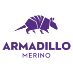 The logo of Armadillo Merino, which James and James provides eCommerce fulfilment services to
