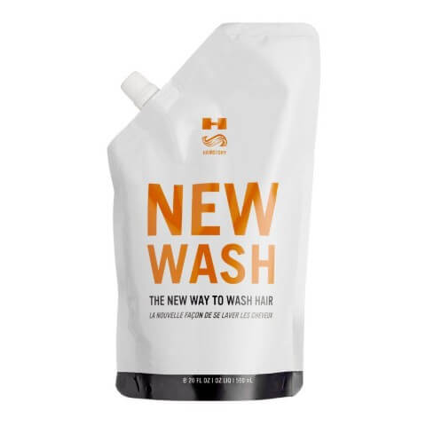 New Wash - Hairstory's alternative to shampoo - fulfilled by James and James