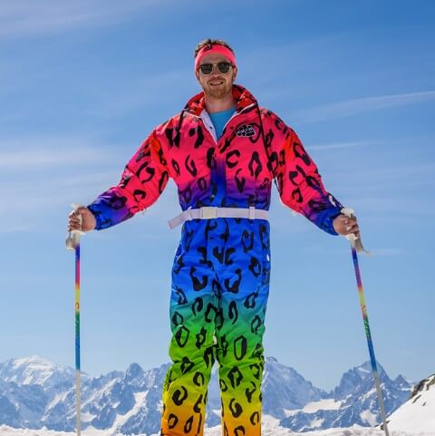 Aaron McLaughlin, co-founder of OOSC Clothing, fulfilled by James and James