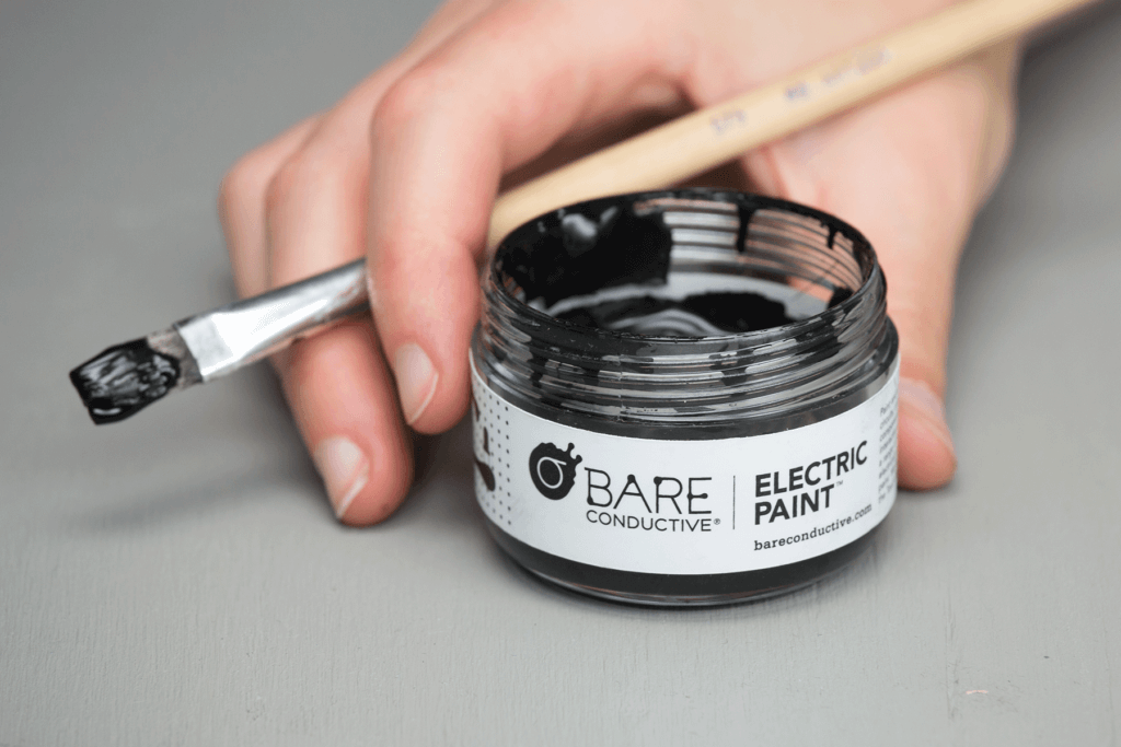 Electric paint product shot