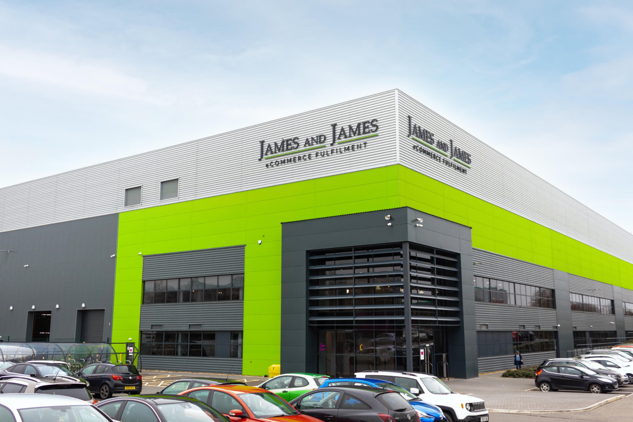 The headquarters of James and James – a leading fulfillment house