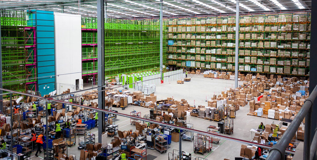 Third-party logistics 1 The Liberty fulfilment centre