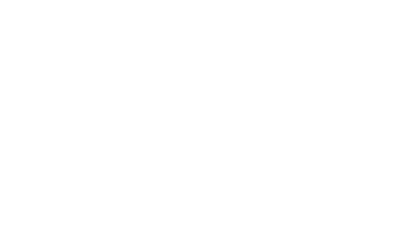 A white logo of brand Dotty Dungarees