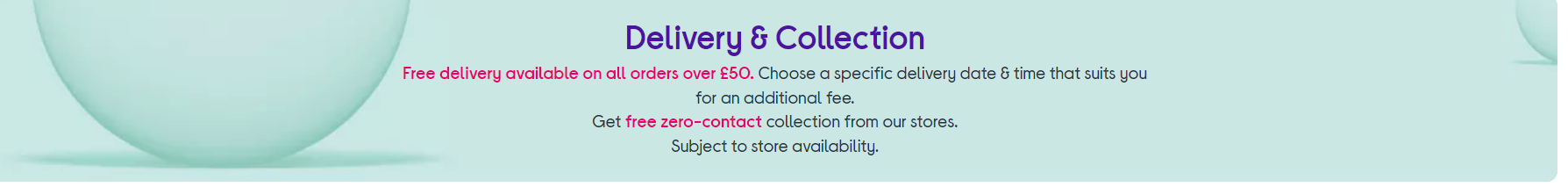 Shipping policy example Currys