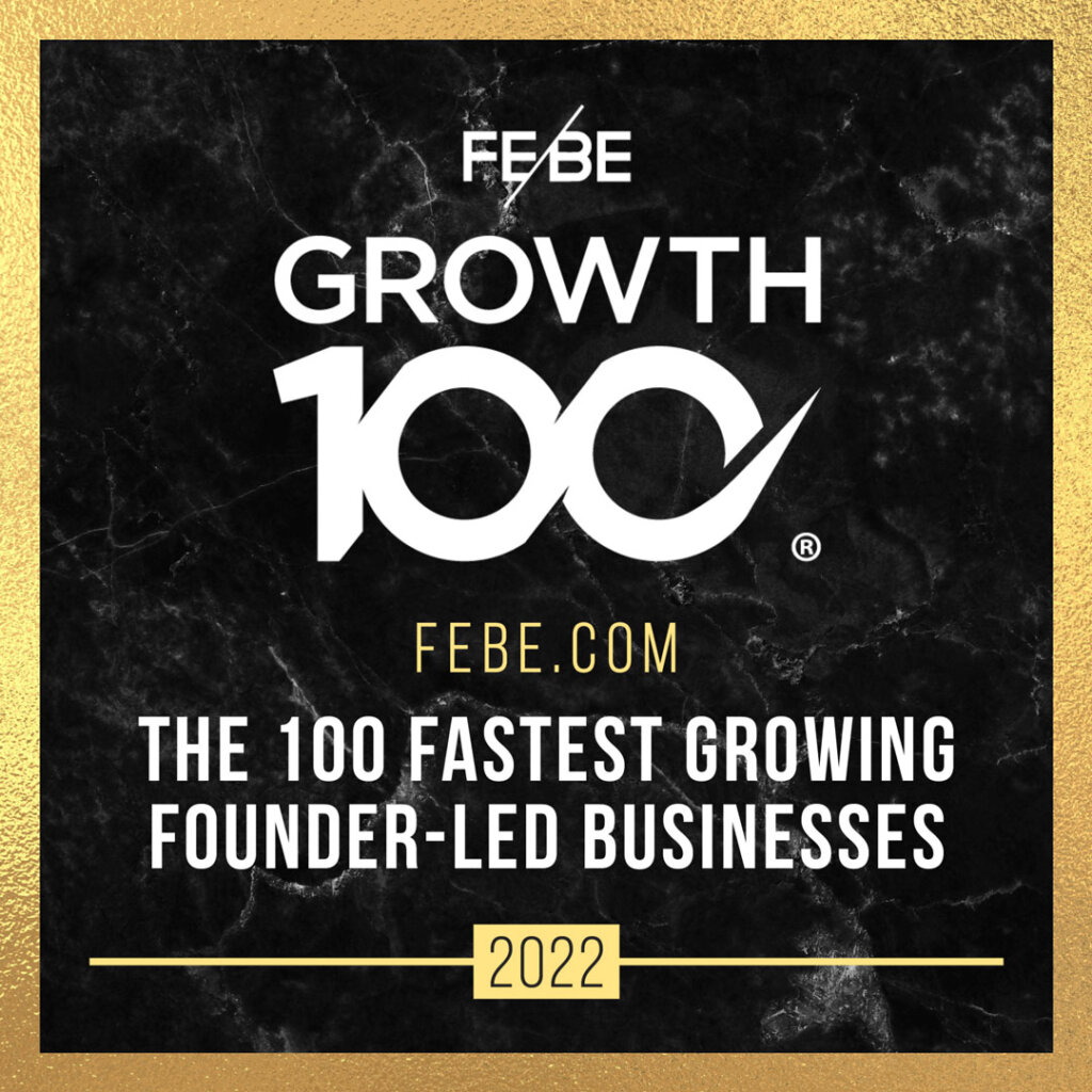 James and James recognised by FEBE as one of the fastest growing founder-led companies in the UK
