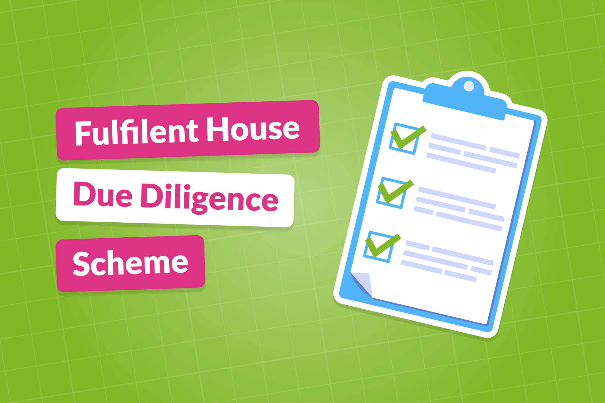 Fulfilment house due diligence scheme
