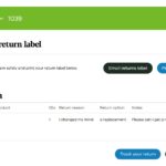Label and return confirmation 1
